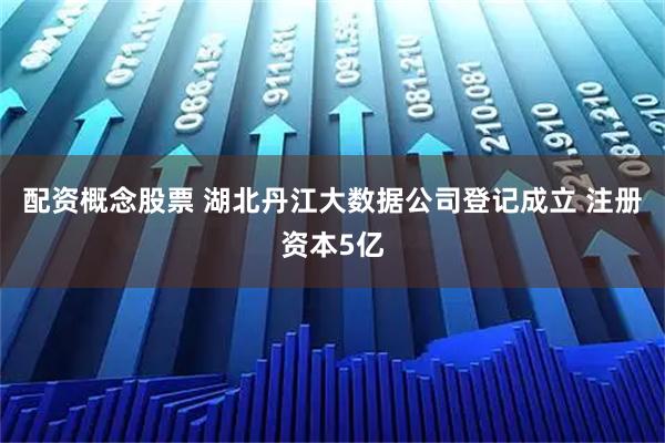 配资概念股票 湖北丹江大数据公司登记成立 注册资本5亿